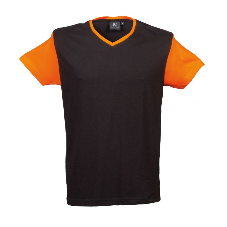 5 Pièces - T-Shirt col V de travail 100% Coton...