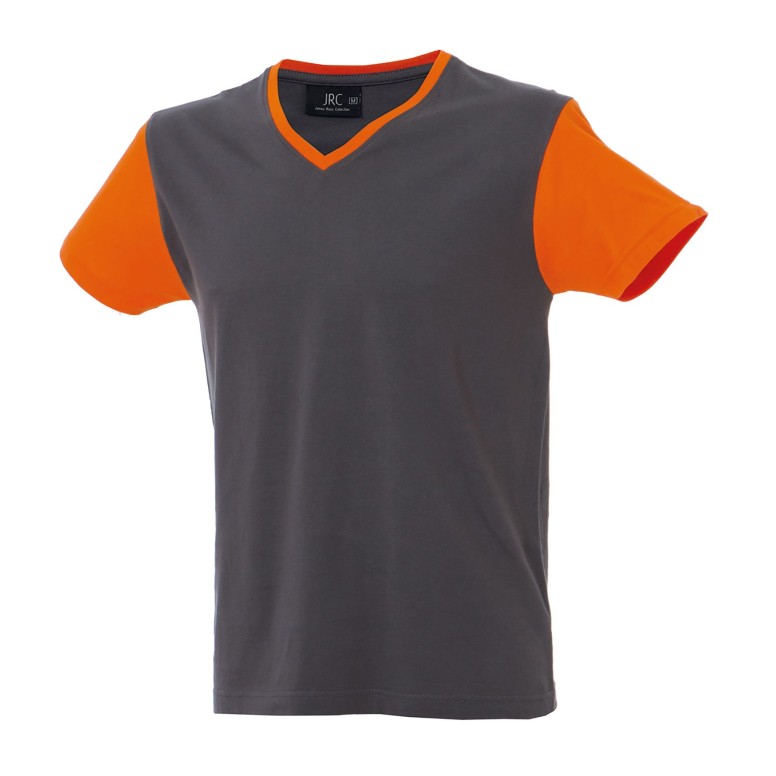 5 Pièces - T-Shirt col V de travail 100% Coton...
