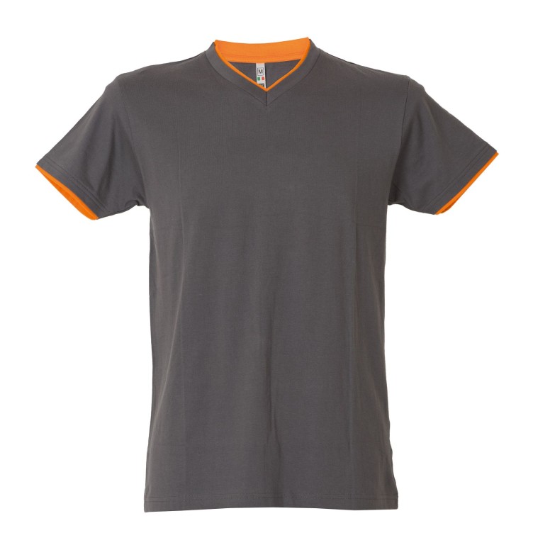 5 Pièces - T-Shirt col V de travail 100% Coton...