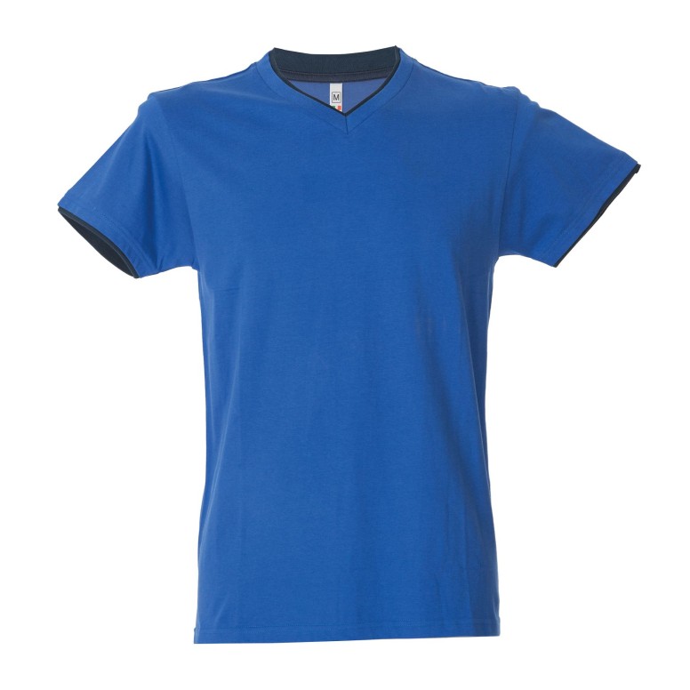 5 Pièces - T-Shirt col V de travail 100% Coton...