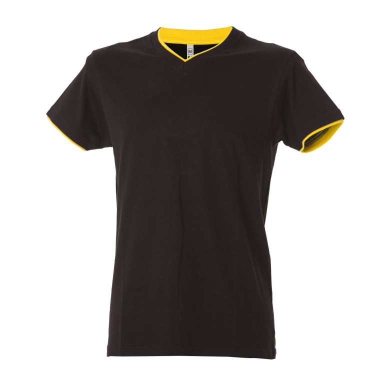 5 Pièces - T-Shirt col V de travail 100% Coton...