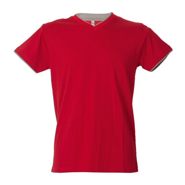 5 Pièces - T-Shirt col V de travail 100% Coton...