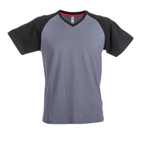 T-Shirt col V de travail 100% Coton JRC Alicante 992561