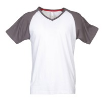 T-Shirt col V de travail 100% Coton JRC Raffaello 993540