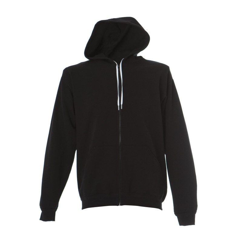 Sweat-shirt à zip long avec capuche de travail...