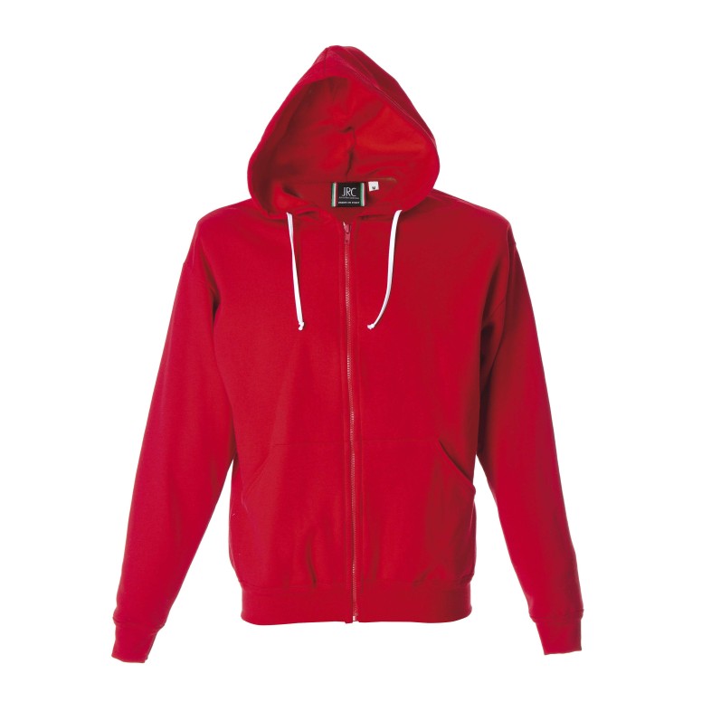 Sweat-shirt à zip long avec capuche de travail...