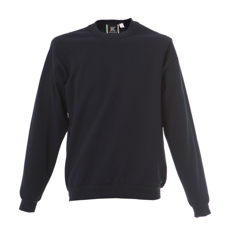 Sweat-shirt col rond de travail Made in Italy...