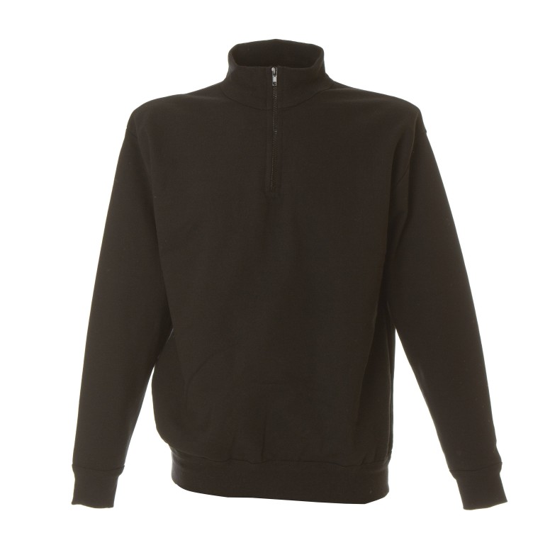 Sweat-shirt à zip court de travail Made in...