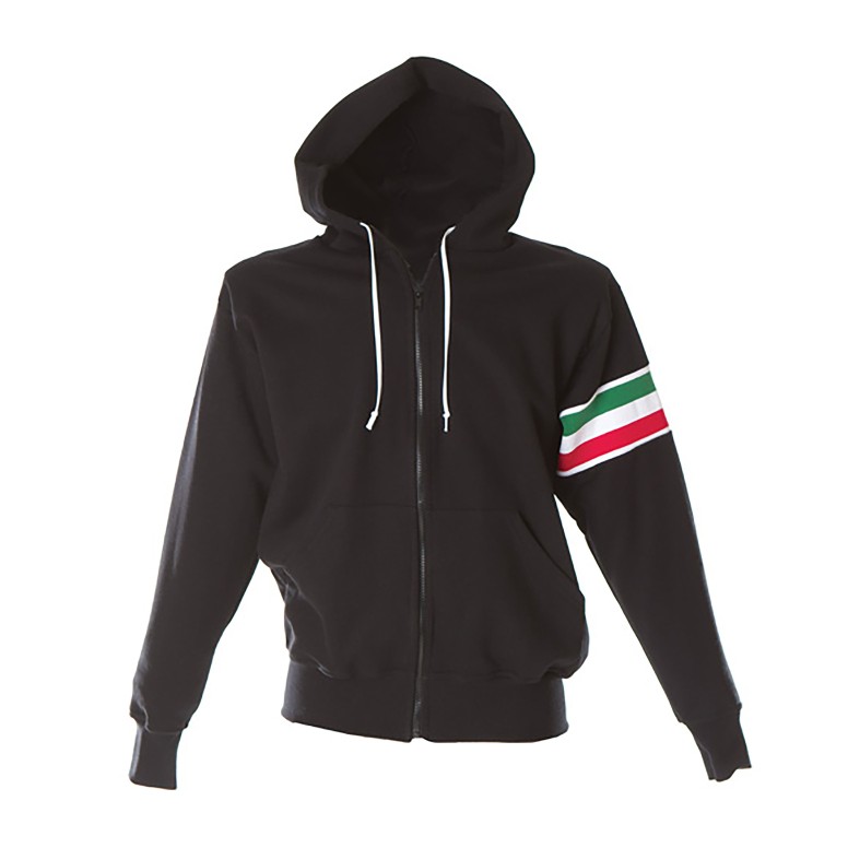 Sweat-shirt à zip long avec capuche de travail...