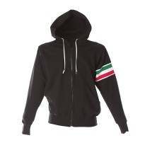 Sweat-shirt à zip long avec capuche de travail 100% Coton Made in Italy JRC Verona 988273
