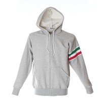 Sweat-shirt à zip long avec capuche de travail 100% Coton Made in Italy JRC Verona 988273