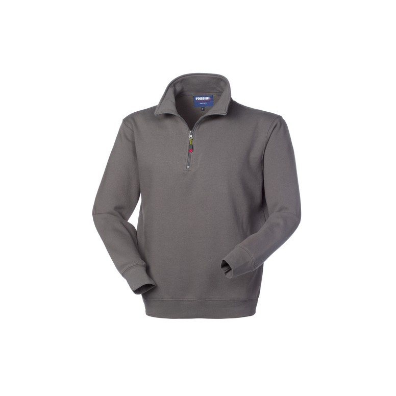 Sweatshirt de Travail demie fermeture éclair...
