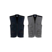 Gilet de Travail Multipoches Zip Intégral Professional