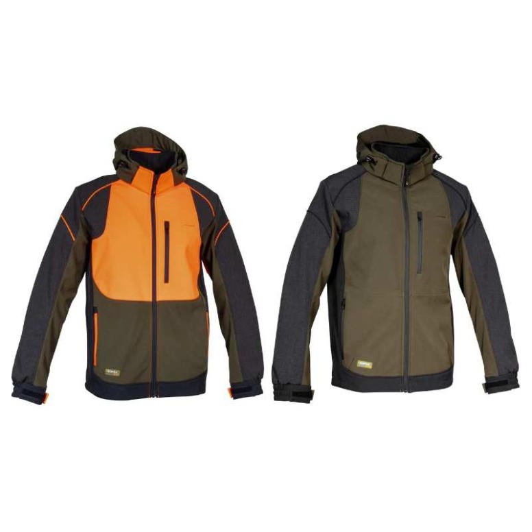 Veste de Travail Softshell Multipoches Stretch...
