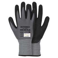 12 Pièces - Gants de Travail en Nitrile Cofra Dextermax G040