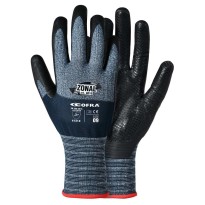 12 Pièces - Gants de Travail en Nitrile Cofra Zonal G016