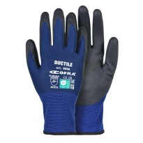 12 Pièces - Gants de Travail en Nitrile Cofra Ductile G050