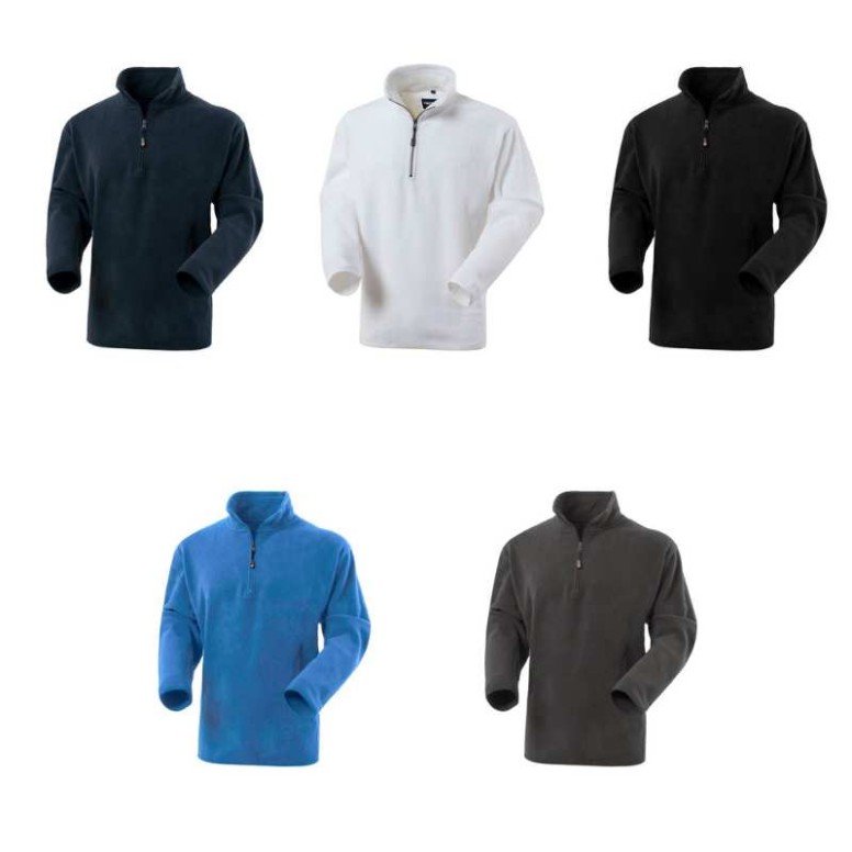 Sweat de Travail en Polaire Demi-Zip Rossini...