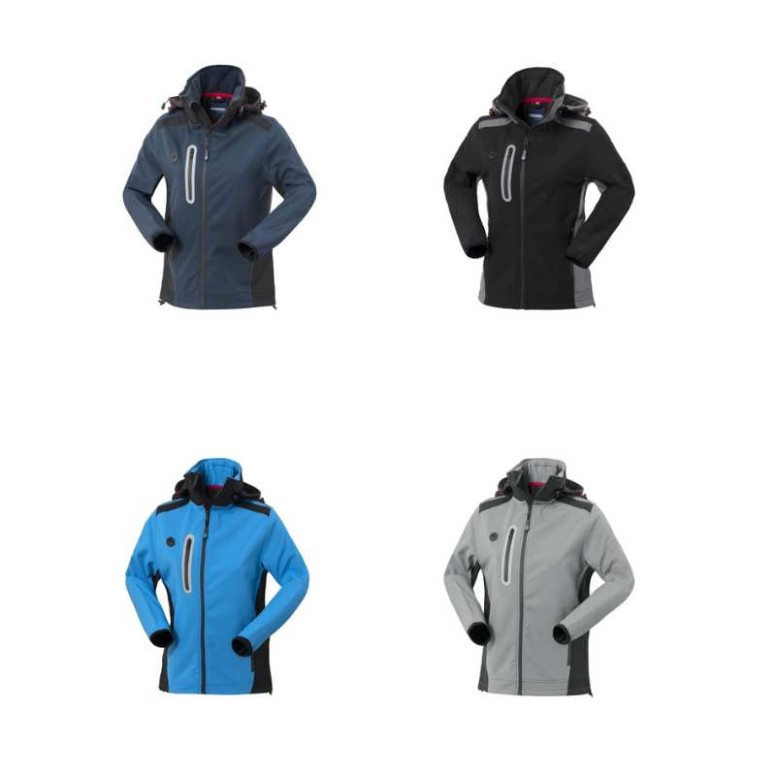 Veste de travail Softshell multipoches...