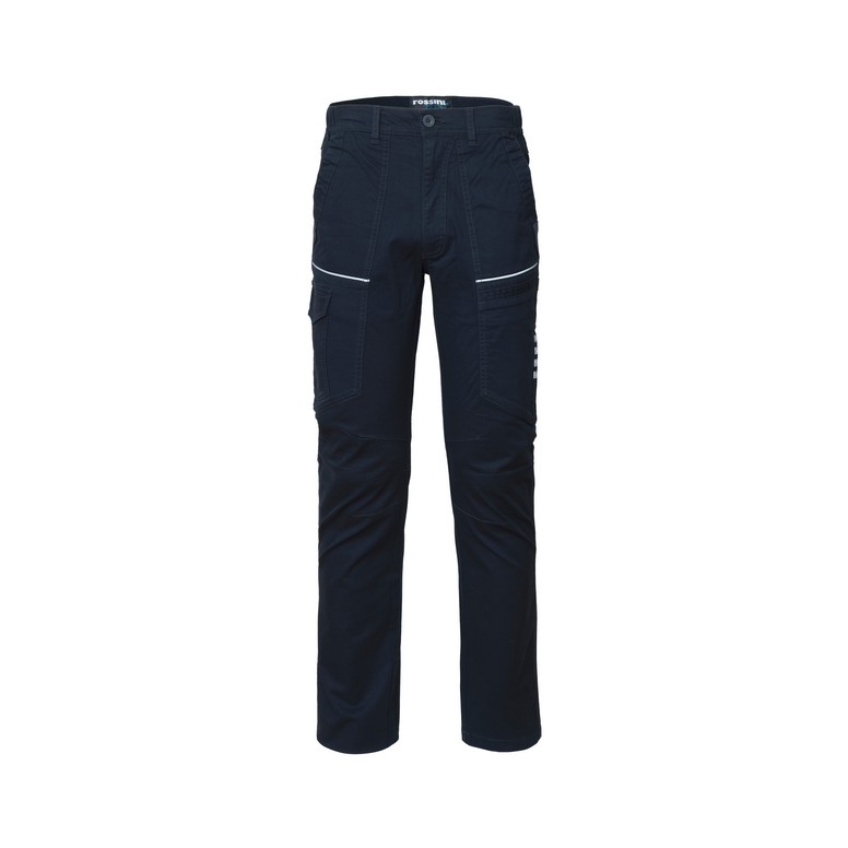 Pantalons de travail stretch multipoches pour...
