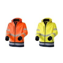 Blouson de travail haute visibilité Softshell stretch...