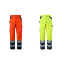 Pantalon de Travail Haute Visibilité Multi-poches Rossini Hella Hi-Vis A00132