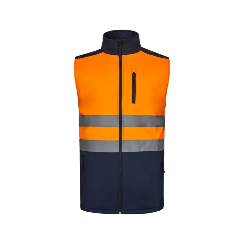 Gilet de travail haute visibilité Softshell...