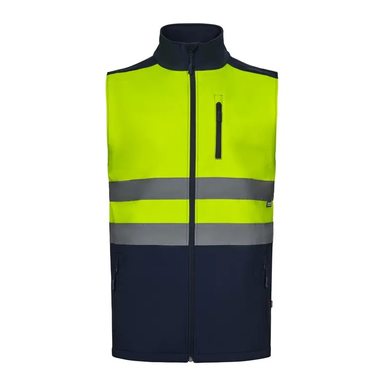Gilet de travail haute visibilité Softshell...