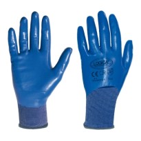 12 Paires - Gants de travail enduits en nitrile Logica TECNOFOX