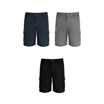 Bermuda de travail stretch multi-poches Smart