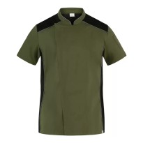 Veste de travail à manches courtes pour cuisinier Giblor's Omar Q8G00288