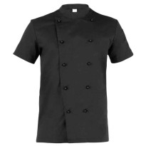 Veste de travail à manches courtes pour cuisinier...