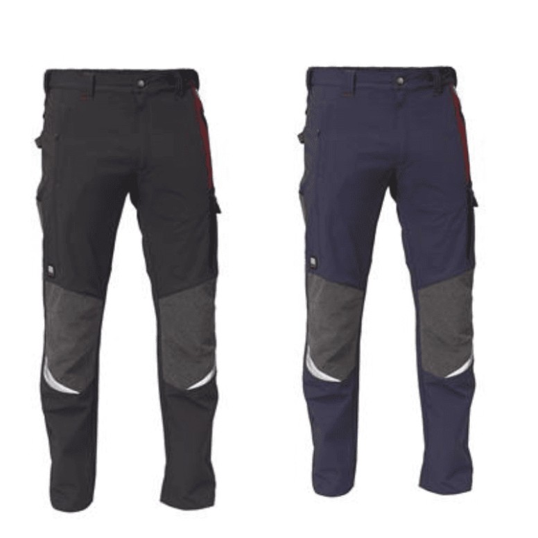 Pantalon de Travail Multipoches Stretch Siggi...