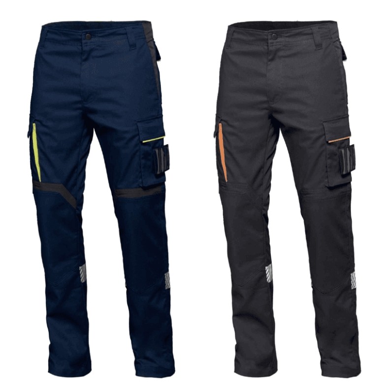 Pantalon de Travail Multipoches Stretch Siggi...