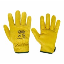 10 paires - Gants de travail en cuir fleur Logica 115ETOP