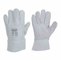 10 Paires - Gants de Travail en Cuir Croûte Logica 21R