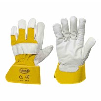 10 Paires - Gants de Travail en Cuir Fleur Logica 88PAS/A