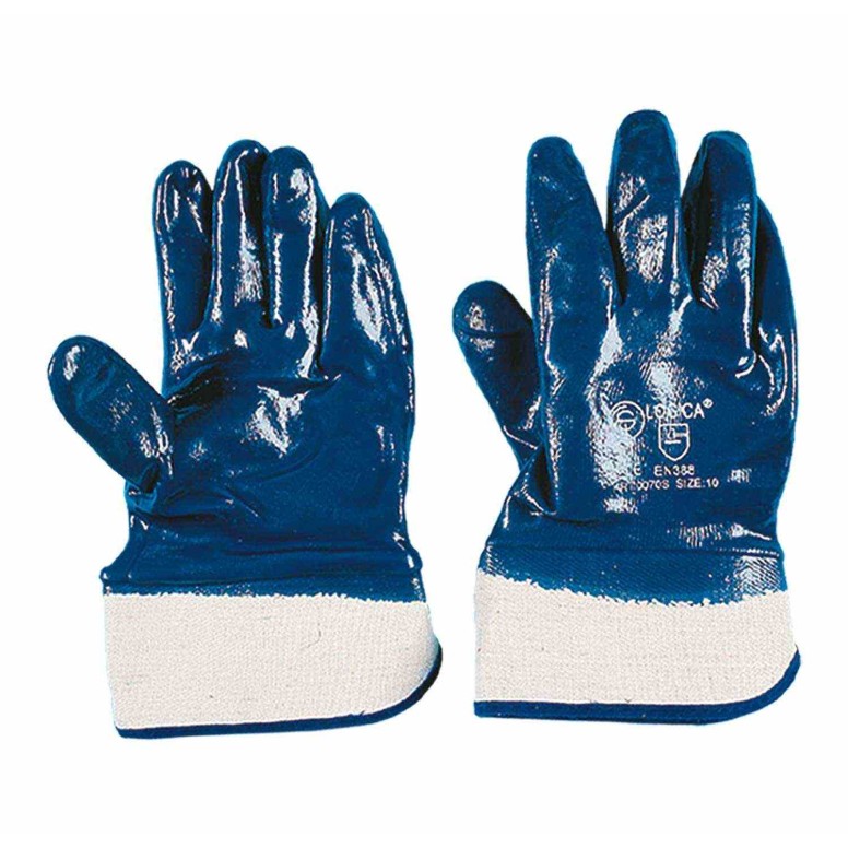 6 Paires - Gants de Travail Enduits en Nitrile...