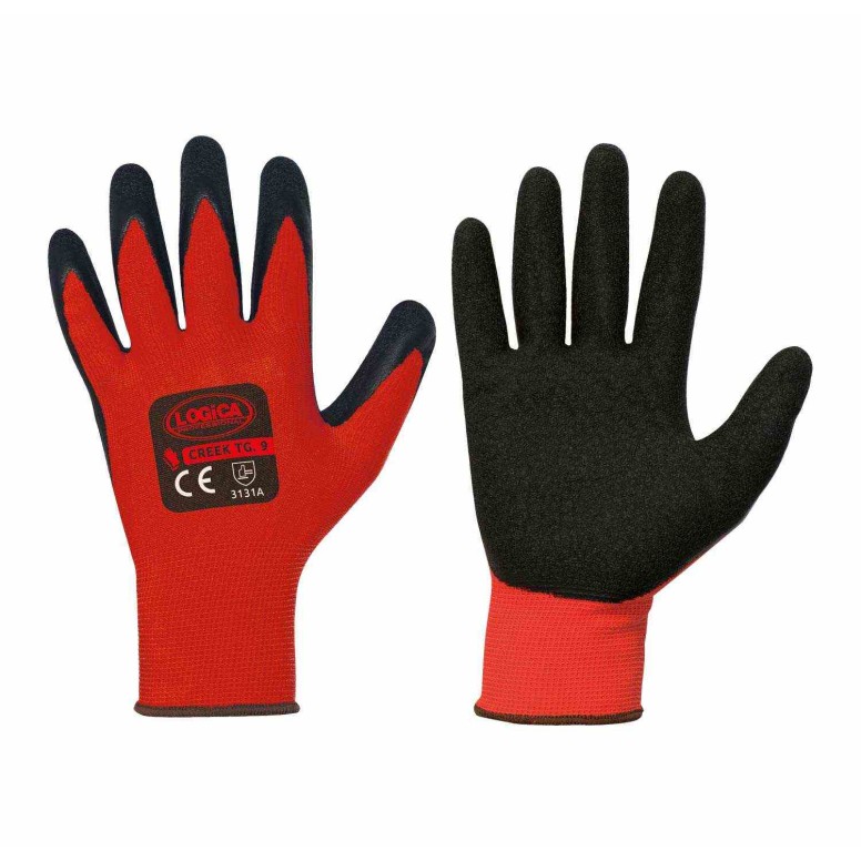 12 Paires - Gants de Travail Enduits en Latex...