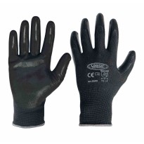 12 Paires - Gants de Travail Enduits en Nitrile Logica DARK