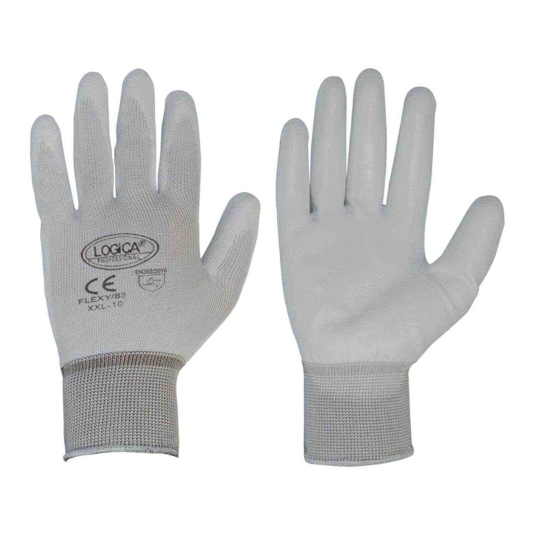 12 Paires - Gants de Travail Enduits en...