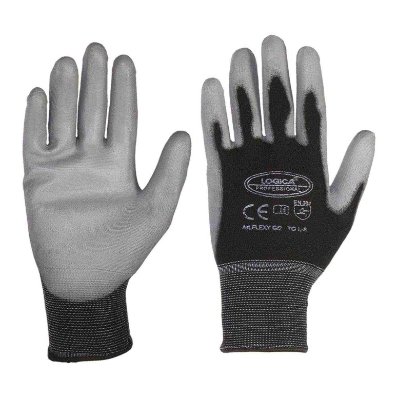12 Paires - Gants de Travail Enduits en...