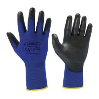 12 Paires - Gants de travail enduits de nitrile Logica...