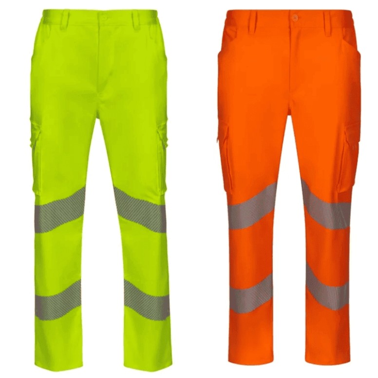 Pantalon de travail haute visibilité...