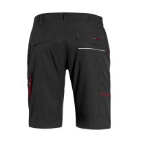 Bermuda de travail à multiples poches en tissu stretch Softshell Issa Line Boom 9036