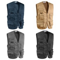 Tous Dehors - Gilet de Travail Multipoches Sottozero Star 7040 couleur bleu taille XL