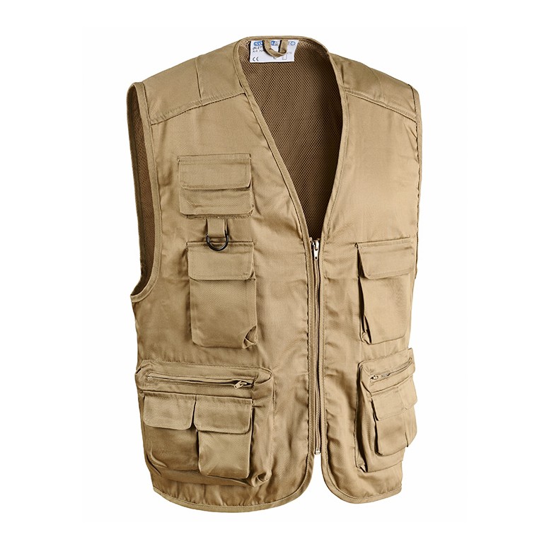 Tous Dehors - Gilet de Travail Multipoches...