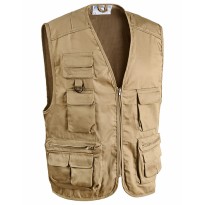 Tous Dehors - Gilet de Travail Multipoches Sottozero Star 7040 couleur bleu taille XL