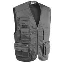 Tous Dehors - Gilet de Travail Multipoches Sottozero Star 7040 couleur bleu taille XL