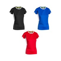 Tous Dehors - T-shirt de Travail Femme Sottozero Marathon E0533 taille XL couleur noir blanc